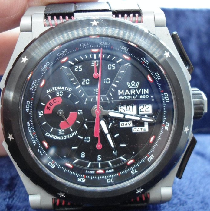 MARVIN - Chronograph - SEBASTIEN LOEB - Drive me Crazy - Automatic - Mænd - 2011-nu