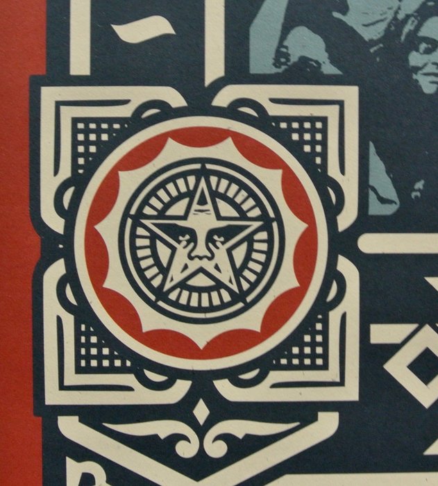 Shepard Fairey (OBEY) (1970) - Obama Yes We Did Numbered Edition + Bonus