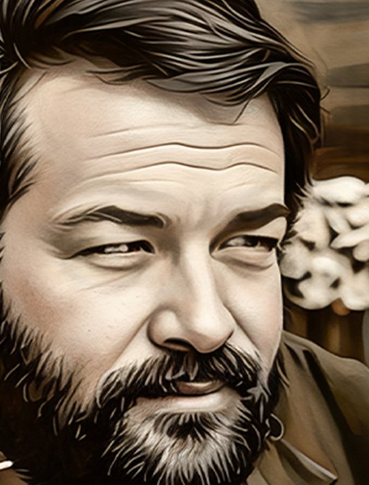 Bud spencer - Bud Bud - by Raffaele De Leo - Giclèe Fine art 6/30