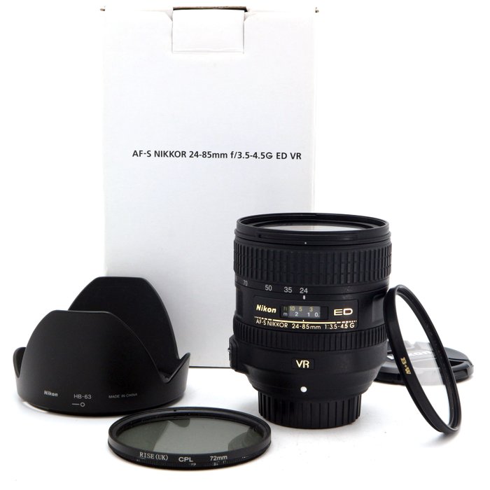 Nikon AF-S 24-85mm f/3.5-4.5G ED #PRO ZOOM LENS #NIKON PRO Zoomobjektiv