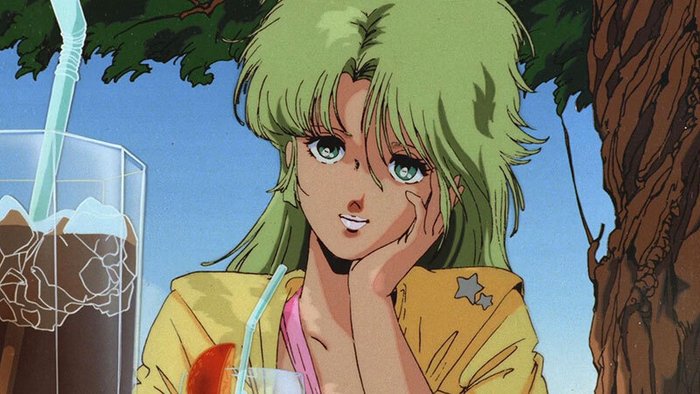 Megazone 23 Part II: Please Give Me Your Secret (Ichiro Itano, 1986) - 2 Originale animationstegninger af Eve Tokimatsuri, anime-klassiker!