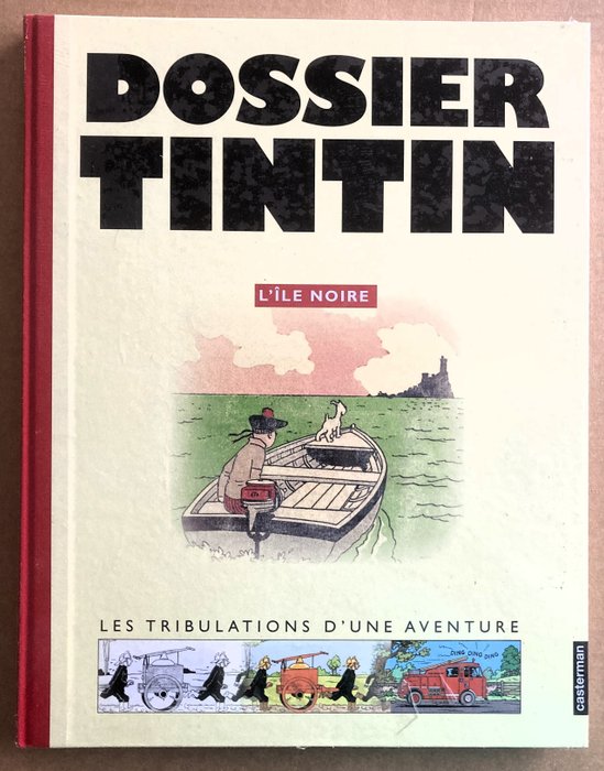 Tintin - Dossier L'Île Noire - C - 1 Album - Første udgave - 2005