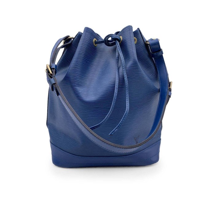 Louis Vuitton - Vintage Blue Epi Leather Noe Noé Shoulder Bucket Bag - Skuldertaske