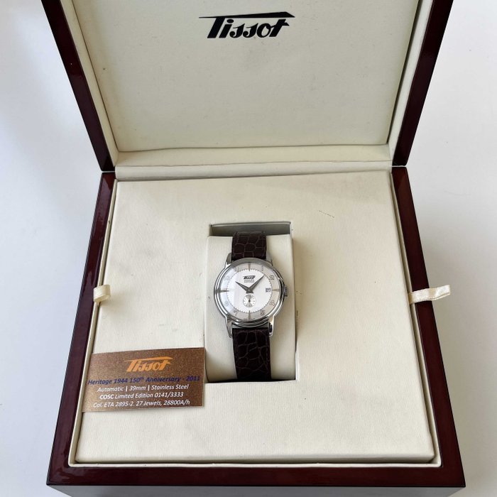 Tissot - Heritage 1944 COSC 27 Jewels - Limited Edition 0141/3333 - Mænd - 2011