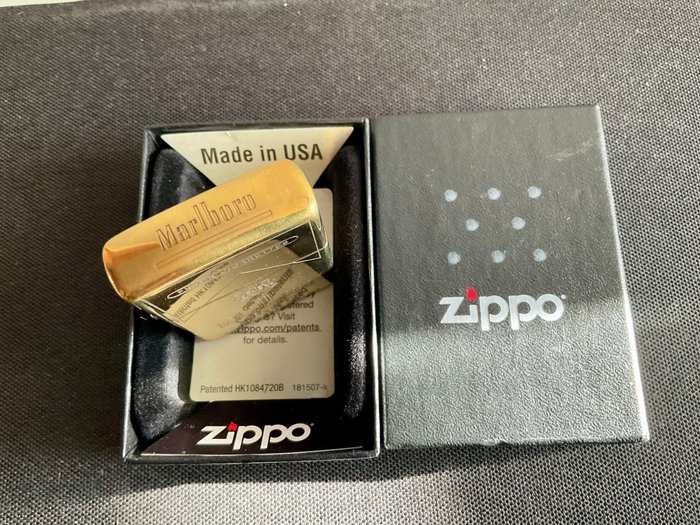 Zippo - Marlboro - Lommelighter - Messing