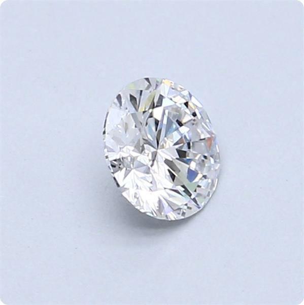 1 pcs Diamant  (Natur)  - 0.48 ct - Rund - D (farveløs) - VS2 - Gemological Institute of America (GIA)