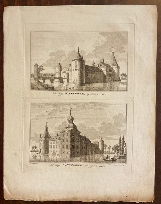 Tyskland - Nordrhein-Westfalen; Liender, Paulus van (1731-1797), Beijer, Jan de (1703-1780) - Het verheerlykt Kleefschland of Kabinet van Kleefsche oudheden en gezigten. Amsterdam: Jan de Groot - 1781-1800