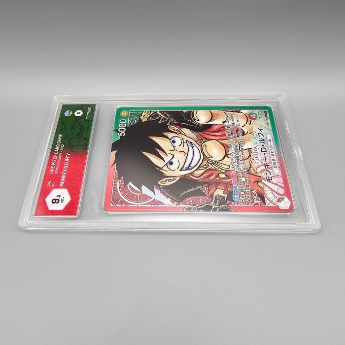 Luffy (Leader) OP01-003 L [Alt Art] Graded card - Graad 9.5