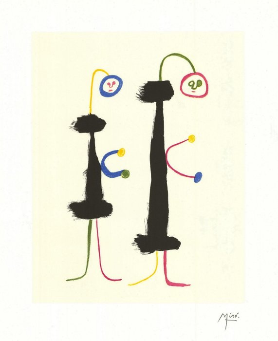 Joan Miro (1893-1983), (after) - Parler seul, composition 297