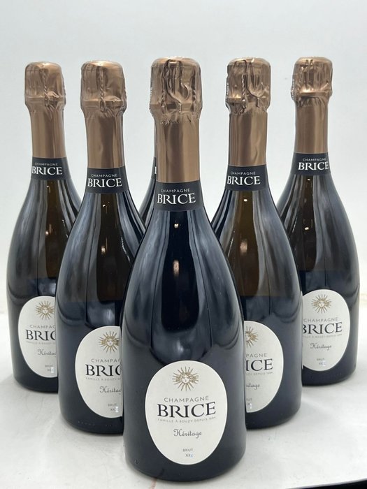 Brice, Héritage Brut XXI - Champagne Brut - 6 Flasker (0,75 L)