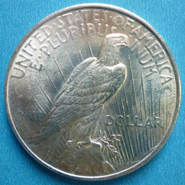 Förenta staterna. Lot of 3x USA Peace Silver Dollars 1922-P, 1923-P, 1925-P  (Ingen mindstepris)