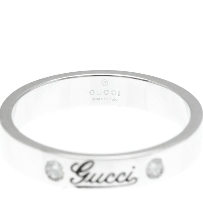 Gucci - Ring - 18 kraat Hvidguld