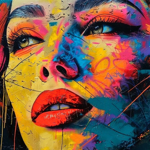 PLM-Art - Graffitis Woman