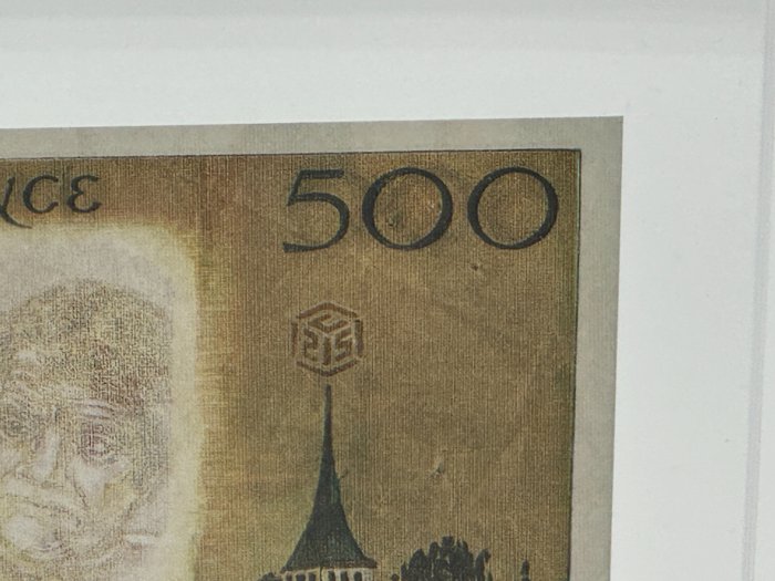 C215 (Christian Guémy) (1973) - Bernard Tapie, 500 francs (Recto/Verso)