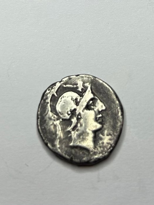 Romerska republiken. C. Publicius Malleolus, c. 96 f.Kr.. Denarius  (Ingen mindstepris)