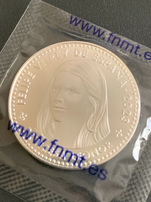 Spanien. 40 Euro 2023 "Princesa Leonor"  (Ingen mindstepris)