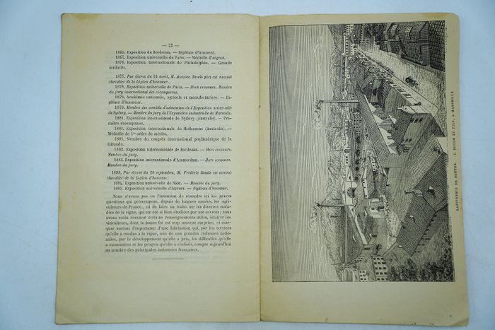 V. Pulliat - Manuel du greffeur de vignes / Le soufre et la vigne - 1880