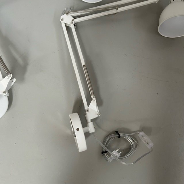 Wall lamp - Væglampe (3) - Eos - Aluminium, Stål, væg - Væglampe x3 hvid