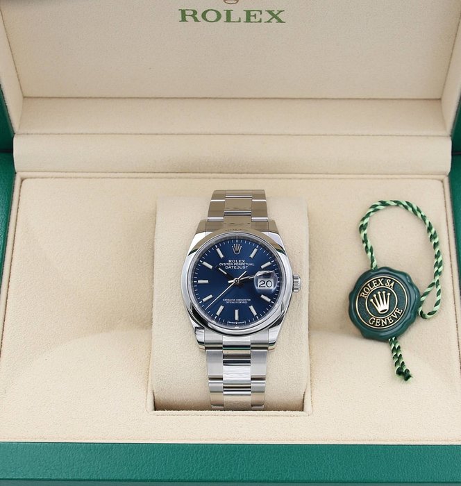 Rolex - Oyster Perpetual Datejust 36 'Blue Dial' - 126200 - Unisex - 2011-nu