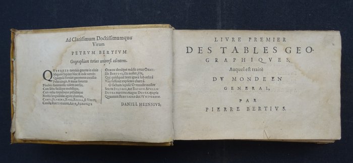 P. Bertius - Géographie raccourcie par Pierre Bertius - 1618