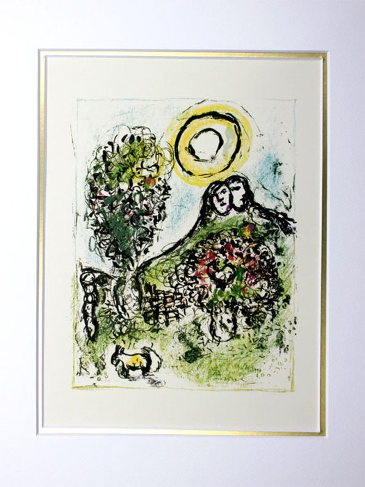 Marc Chagall (after) - Le Baou de St-Jeannet