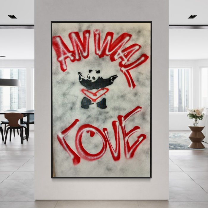 Timo Wedell (1994) - Animal Love like Banksy - XXL