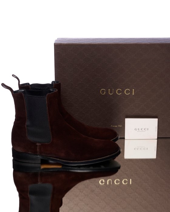 Gucci - Chelsea støvler - Størelse: 42 (EU/IT) / 8 (UK) / 9 (US)