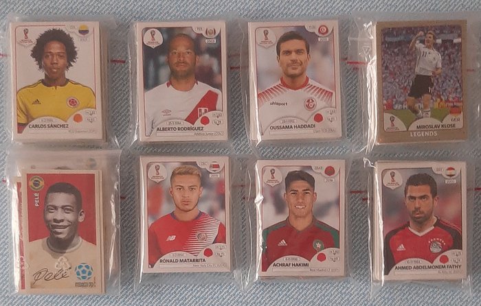 Panini - Russia 2018 World Cup - 1 Empty album + complete loose sticker set