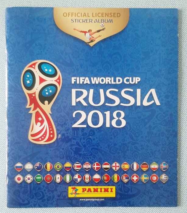 Panini - Russia 2018 World Cup - 1 Empty album + complete loose sticker set