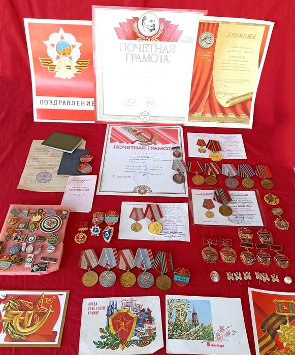 Rusland - Medalje - Country's former USSR