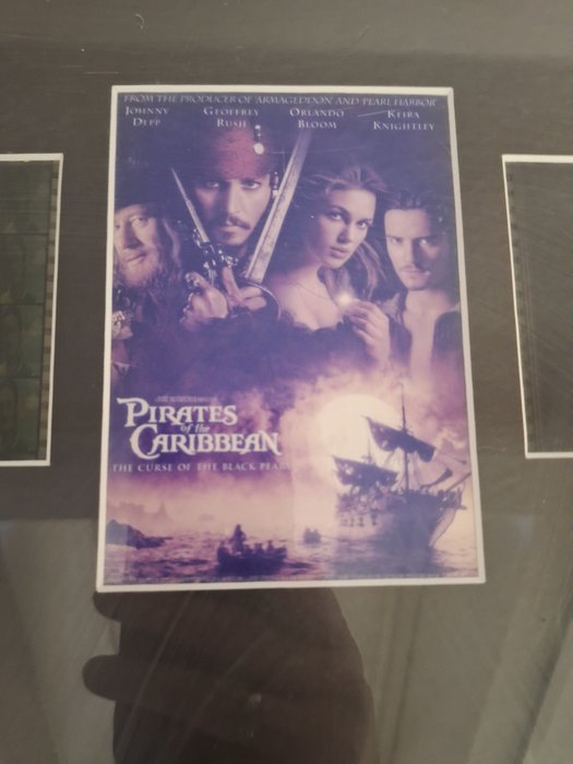 Pirates of the Caribbean - Big Film Cell Display, Limited Edition, Framed