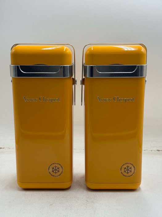 Veuve Clicquot, Edition Glacière Brut - Champagne Brut - 2 Flasker (0,75 L)