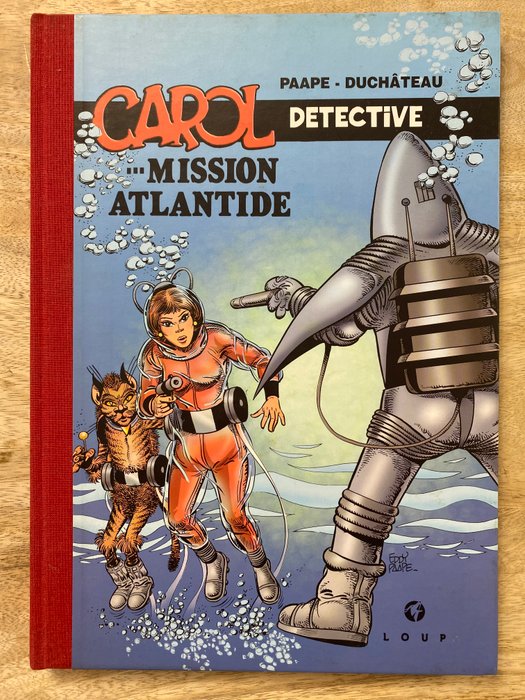 Carol, Detective + ex-libris + dédicace - C - 1 Album - Begrænset udgave - 1982