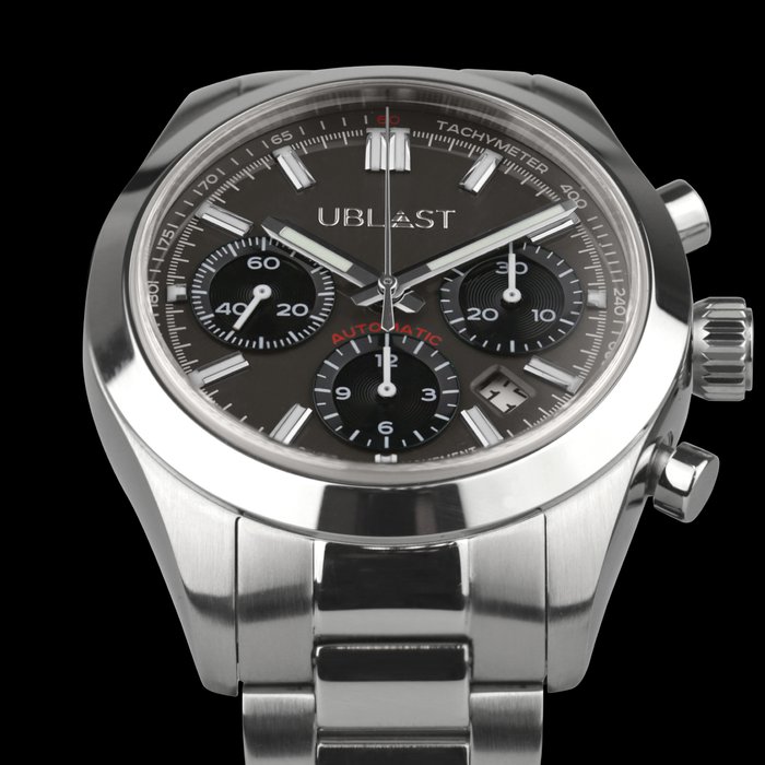 Ublast - Air Prince Automatic Chronograph - REFUBAPCH40GR - Swiss MOVT - Mænd - Ny