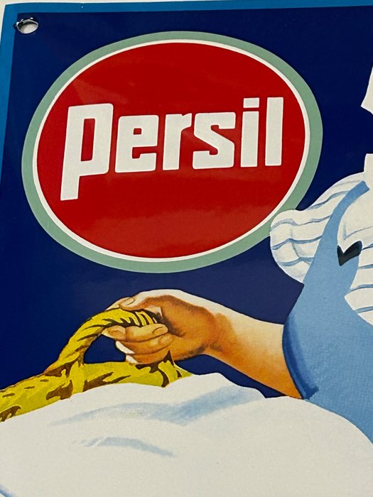 Emaljeskilt - Persil - Emalje