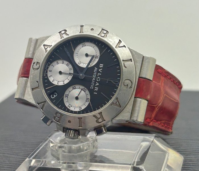 Bvlgari - Diagono Chronograph - CH35S - Unisex - 2000-2010