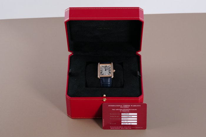 Cartier - Tank Solo XL - W5200026 - Mænd - 2011-nu