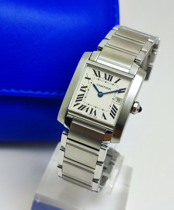 Cartier - Tank Française - Ref. 2465 - Kvinder - 2000-2010