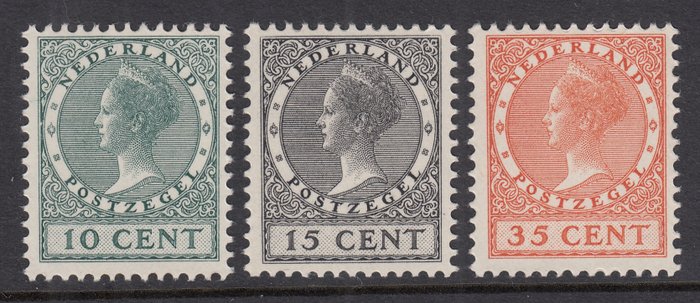 Holland 1924 - Udstillingsfrimærker - NVPH 136/138