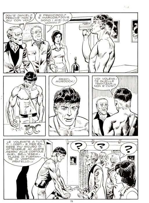 Diso, Roberto - 3 Original page - Mister No #33 - "Morte nella foresta" - 1978