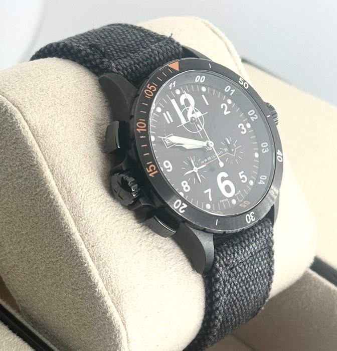 Hamilton - Khaki  Air - Ingen mindstepris - H745920 - Mænd - 2000-2010