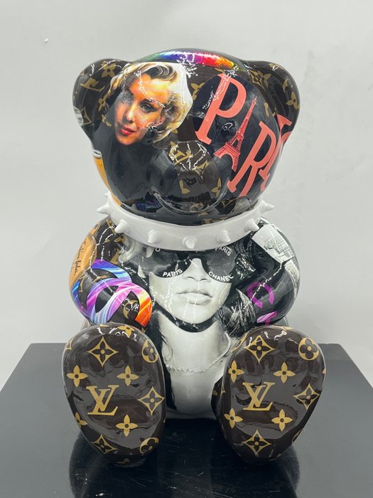 Naor - Bear louis Vuitton  pop art