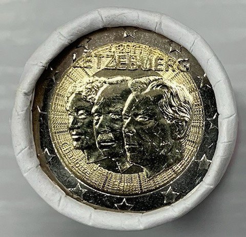 Luxembourg. 2 Euro 2011 "Charlotte Jean et Henri" (25 monnaies) en rouleau  (Ingen mindstepris)