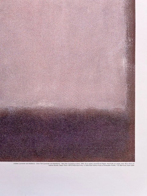 Mark Rothko - Mark Rothko Untitled 1959