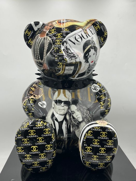 Naor - Bear pop art  Lagerfeld