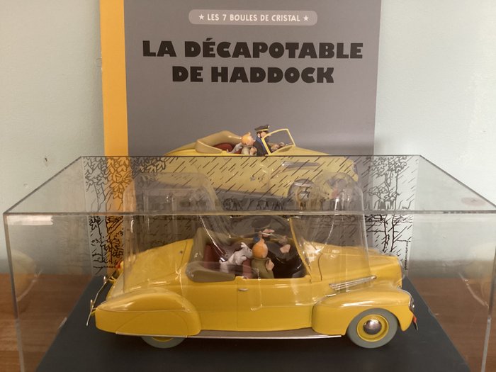 samling "voitures Tintin 1:24ème" La Décapotable de Haddock-N°2 - moulinsart/Hachette - 2019