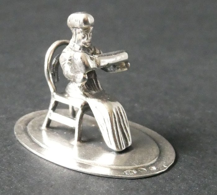 Miniature figur  (3) - .835 sølv