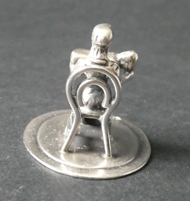 Miniature figur  (3) - .835 sølv