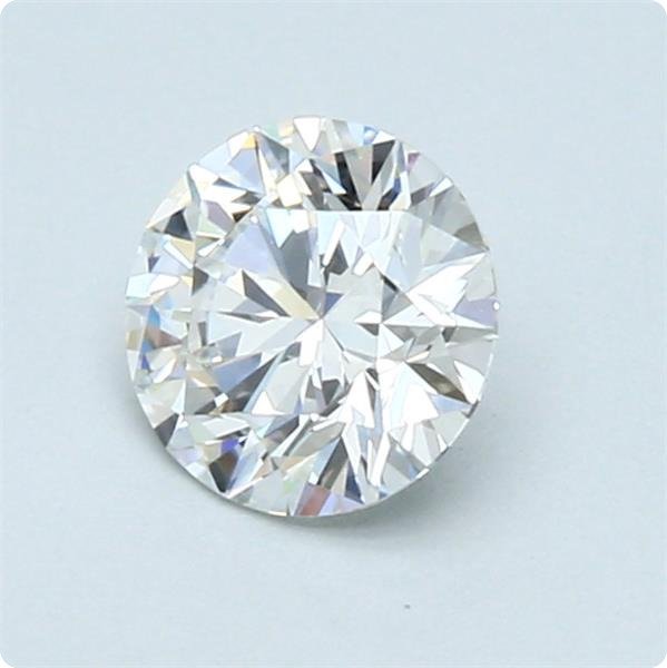 1 pcs Diamant  (Natur)  - 0.75 ct - Rund - F - VVS2 - Gemological Institute of America (GIA)