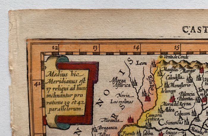 Spanien - Castilien; G. Mercator/J. Hondius/J. Cloppenburgh - Castella Vetus, Et Nova. - 1621-1650